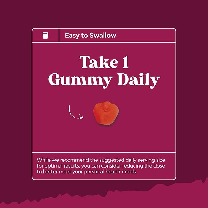 Apple Cider Vinegar ACV Gummies - Gut Health & Natural Energy Supplement with Vitamin B6 B12 Beet Root and Pomegranate - Apple Cider Vinegar with Mother Body Cleanse Detox for Women & Men 60 Servings-SeraviaPure
