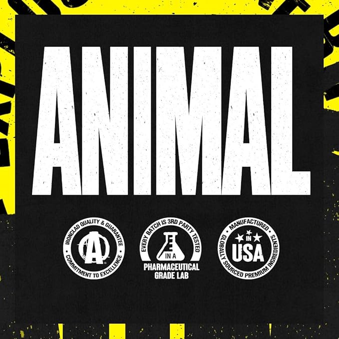 Animal Pak - Vitamin Powder with Zinc, Magnesium, Amino Acids and More - Digestive Health, Immune Booster and Focus Support - Multivitamin for Men and Women - Spectra and 85+ Nutrients - 60 Scoops-SeraviaPure