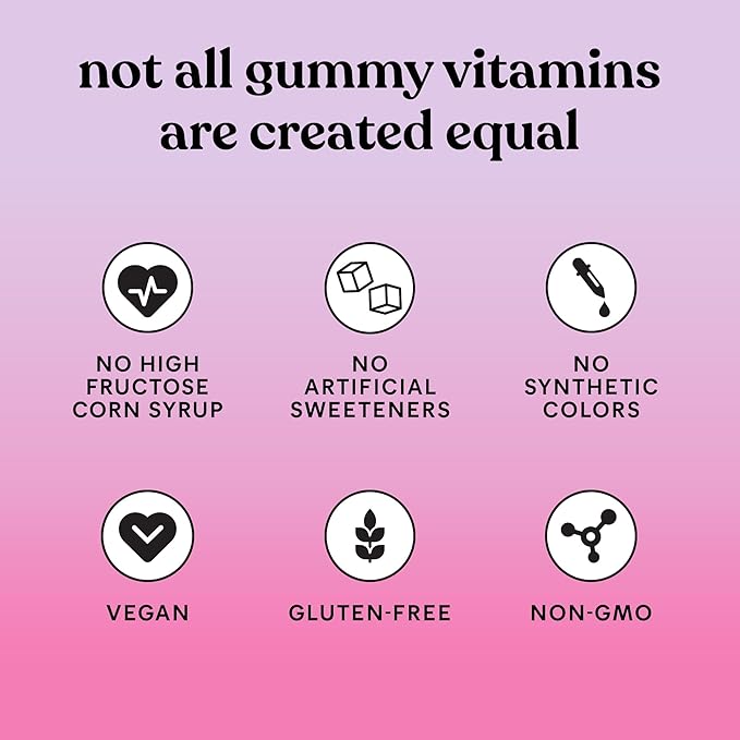 Lemme Debloat - Digestive & Gut Health Gummies with 2 Clinically Studied Probiotics & Prebiotic, 3 Billion CFUs - Vegan, Gluten Free, Non GMO, BlackBerry Flavor (60 Count)-SeraviaPure