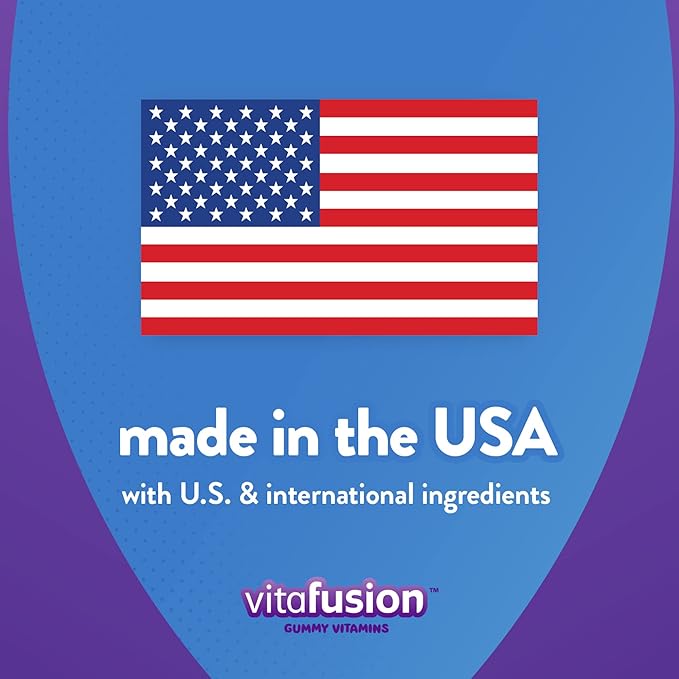 Vitafusion Gorgeous Hair, Skin & Nails Multivitamin Plus Biotin and Antioxidant Vitamins C&E, Raspberry Flavor, 135ct (45 Day Supply), from America’s Number One Gummy Vitamin Brand (Pack of 2)-SeraviaPure