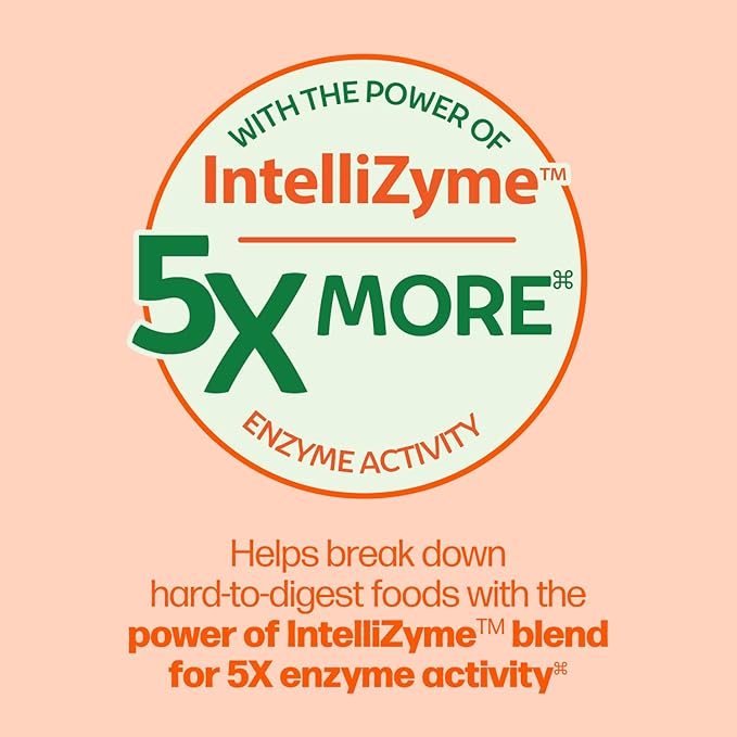 Culturelle Bloating & Gas Defense, Digestive Enzymes & Probiotics for Digestive Health, 30 Capsules, Supports Occasional Indigestion & Discomfort-SeraviaPure