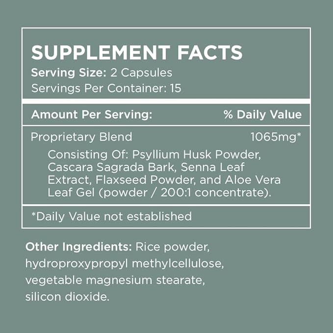 Pure for Men Detox Supplement, Reset | Promotes Digestive & Gut Health, Helps Remove Toxins & Supports Immune System, Colon Cleanse | 30 Capsules-SeraviaPure
