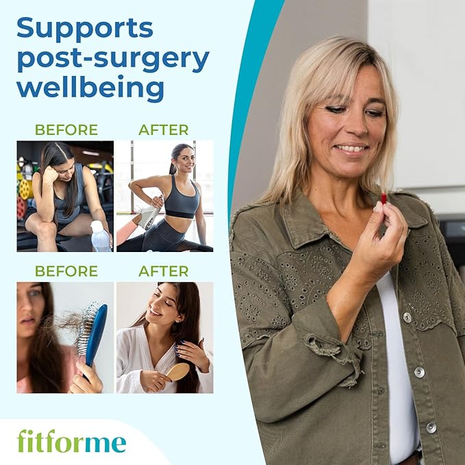 FitForMe One-a-Day Bariatric Multivitamin — After Weight-Loss Surgery (Gastric Sleeve) — Easy-to-Swallow WLS Optimum Capsule, 30 Count, 1-Month Supply
