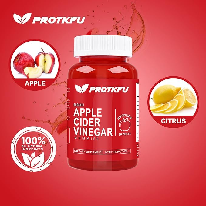 Apple Cider Vinegar Gummies, 120 Count Max Strength 1000mg ACV Gummies with Vitamin B12 & B6 Gummies, for Metabolism, Digestion, Detox, Gut & Immune Health, Vegan & Non-GMO, Gelatin-Free-SeraviaPure