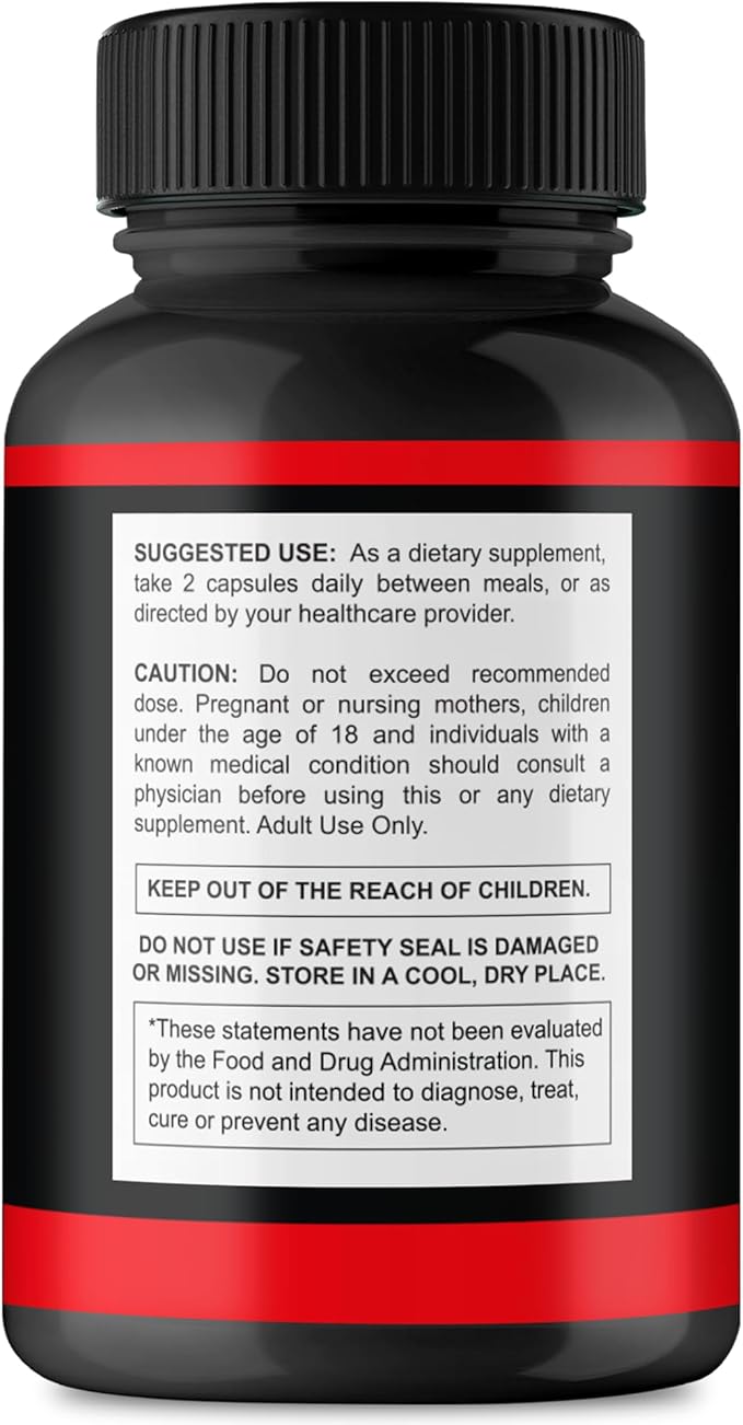 Erecpower for Men Capsules - Erecpower Pills Advanced Formula - Maximum Strength, ErecPower for Men Supplement Erec Power 60 Capsules, Erec Power Vitamin Pills Reviews (2 Pack)-SeraviaPure