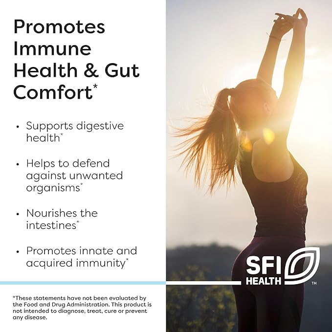 Klaire Labs SFI Health Ther-Biotic Complete Probiotic Powder - 100 Billion CFU - Men's and Women's Probiotics for Digestive Health & Immune Support - Dairy-Free, Hypoallergenic (60 Servings, 64g)