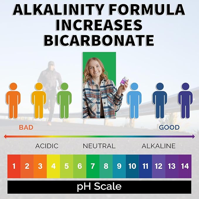 Alkalife pH Balance Pills | The First Patented Alkaline Sodium & Potassium Bicarbonate Supplement | Neutralize Acid, Balance pH, Immune Support, Peak Performance, Detox – 90 Tablets-SeraviaPure