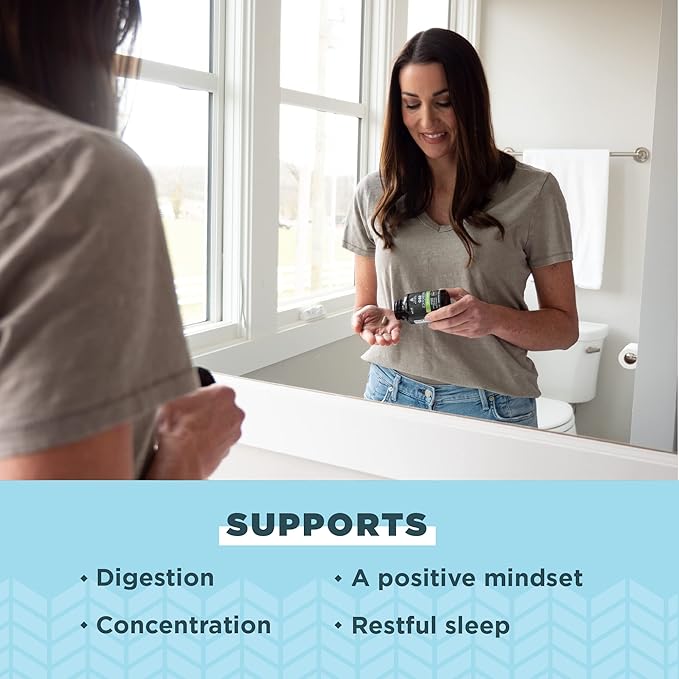 Probiotics for Mental Clarity by Ancient Nutrition, Once Daily Probiotics 30Ct, Helps Promote Mental Clarity and Concentration, Supports Healthy Energy and More Restful Sleep, 25 Billion CFUs*-SeraviaPure