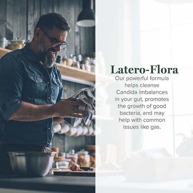 Latero-Flora Probiotic 60 count by Global Healing Center-SeraviaPure