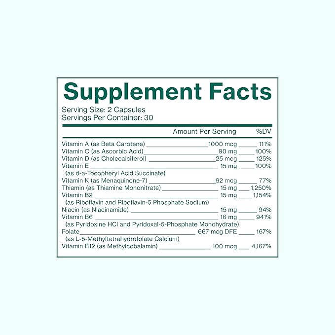 Love Wellness Daily Love Multivitamin for Women | Supports Energy, Cortisol, Immune Health, Stress Relief, & PMS | Complete with Vitamin D, C, Iron, Calcium, Zinc, & Biotin, Magnesium | 60 Count-SeraviaPure