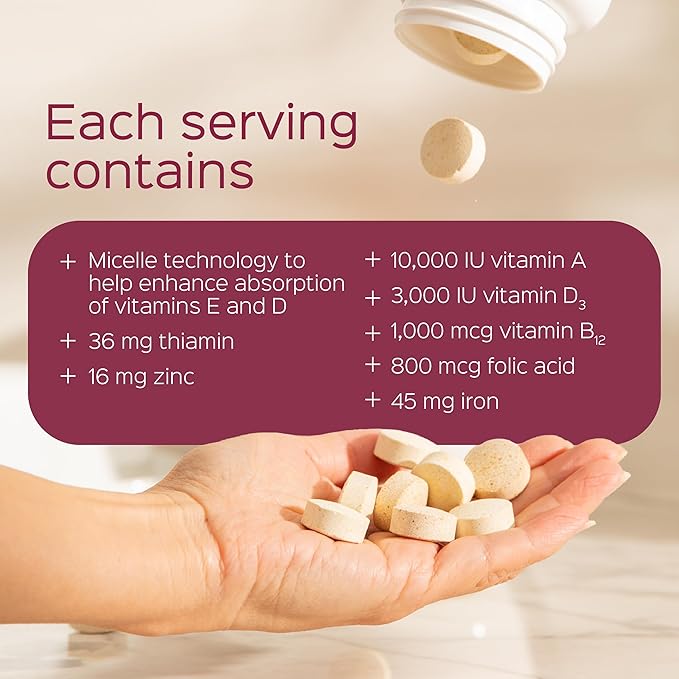 Bariatric Advantage Chewable Advanced Multi EA - High Potency Daily Multivitamin for Bariatric Surgery Patients - Mixed Fruit Flavor - 60 Count-SeraviaPure