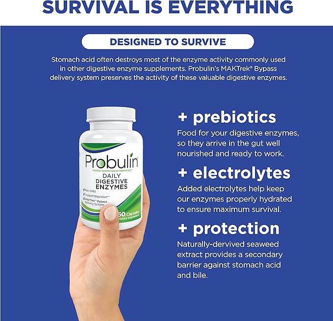 Probulin Daily Digestive Enzymes, 90 Capsules