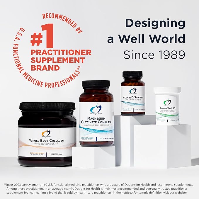 Designs for Health ProbioSpore - Powerful Spore Based Probiotic, Soil-Based Probiotics Supplement - Shelf Stable Gut + Immune Support, Non-GMO + Dairy Free (60 Capsules)