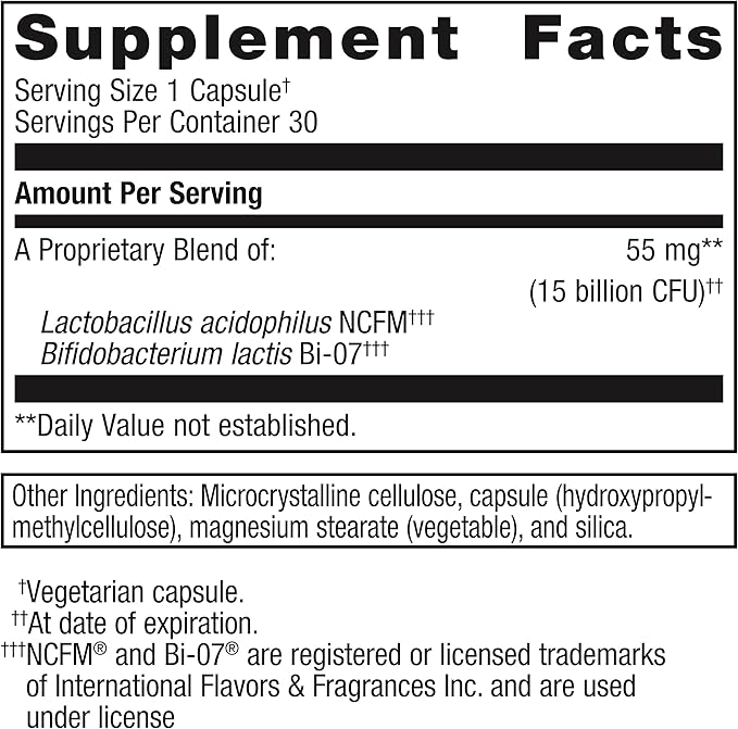 Metagenics UltraFlora Balance Probiotic - Daily Gut Health Supplement* - Offers Digestive & Immune System Support* - Vegetarian, Non-GMO & Gluten-Free - 30 Capsules-SeraviaPure