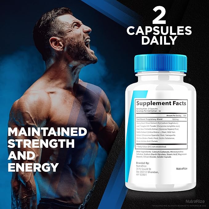 (2 Pack) ViraFlexx for Men, ViraFlex Pro Capsules, Male Performance Support 500mg, All Natural Dietary Supplement to Support Overall Health, Vira Flexx Reviews (120 Capsules)-SeraviaPure
