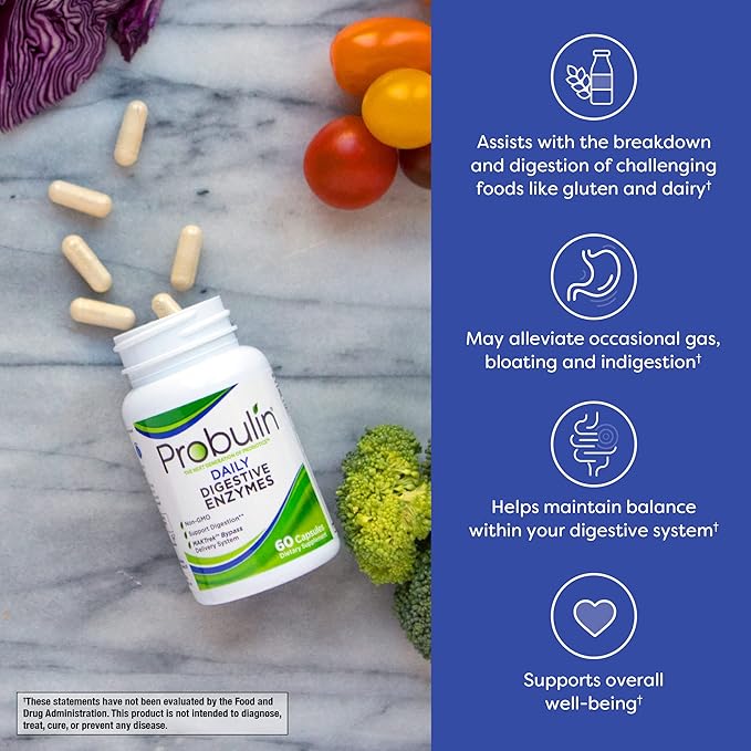 Probulin Daily Digestive Enzymes, 90 Capsules