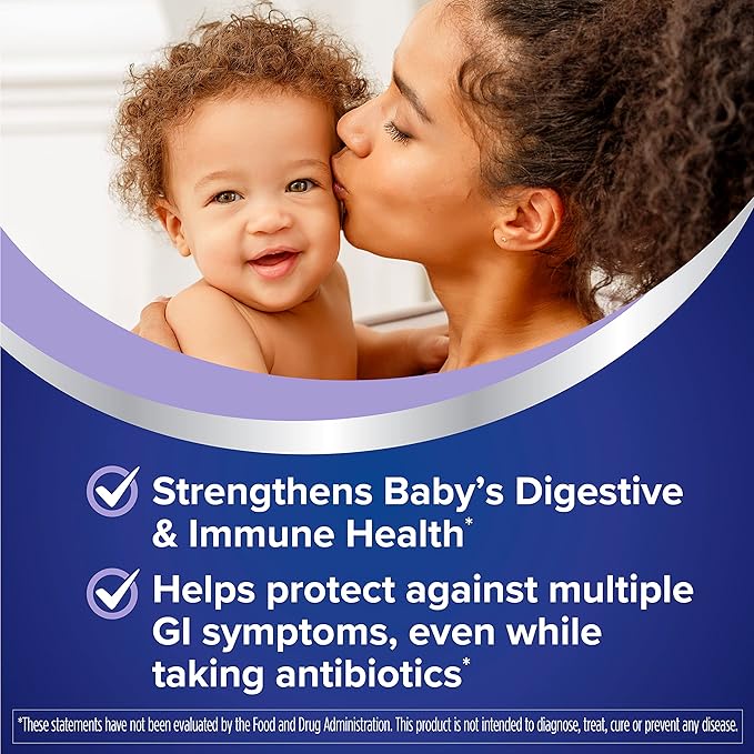 Florastor Baby Daily Probiotic Supplement, Powder Mixes with Milk, Formula or Soft Foods, Saccharomyces Boulardii CNCM I-745 (18 Powder Sticks)-SeraviaPure