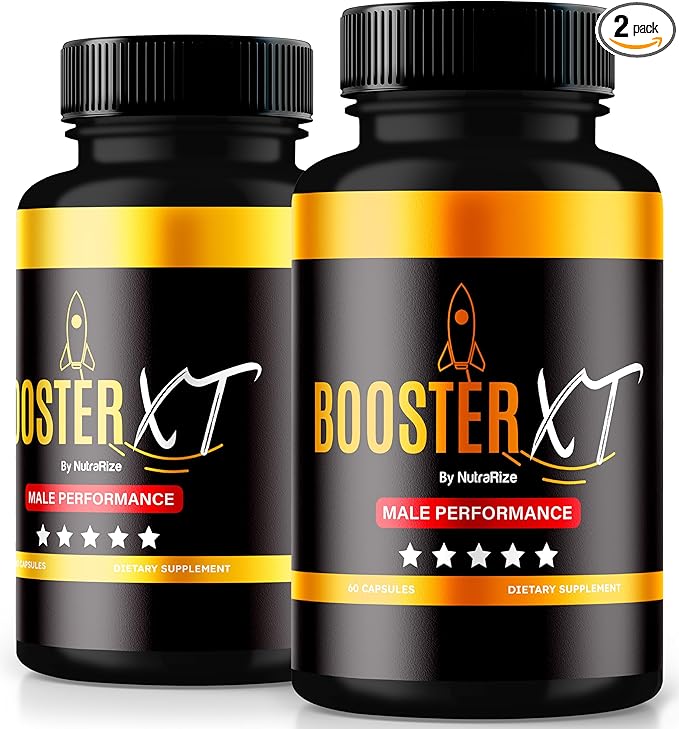 (2 Pack) Booster XT For Men, Booster XT Male Enhancing Capsules, Premium Formula To Support Daily Energy & Peak Performance, Multivitamin Pills For Overall Health, BoosterXT Reviews (120 Capsules)-SeraviaPure