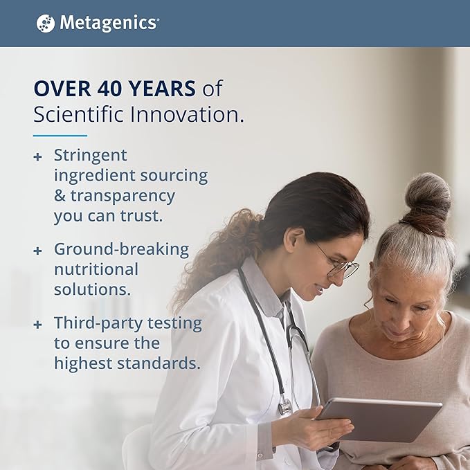 Metagenics UltraFlora Balance Probiotic - Daily Gut Health Supplement* - Offers Digestive & Immune System Support* - Vegetarian, Non-GMO & Gluten-Free - 30 Capsules-SeraviaPure