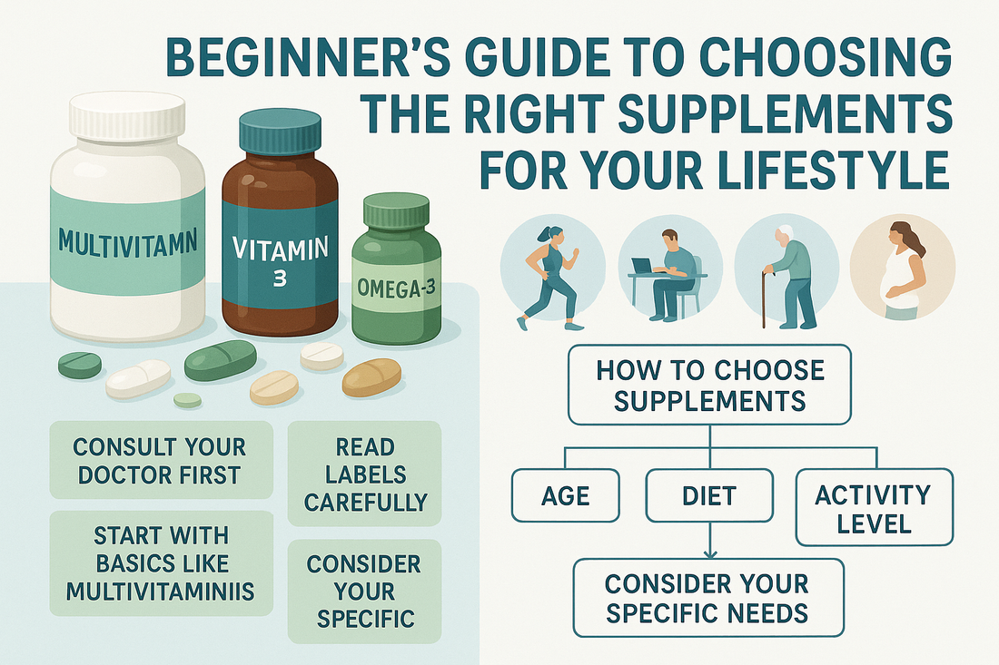 Beginner’s Guide to Choosing the Right Supplements for Your Lifestyle