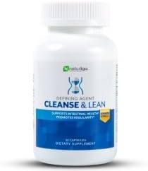 Max Muscle Naturaliga Cleanse and Lean Defining Agent Herbal Cleanse for Regularity w/Natural Detoxifying Ingredients for Gut Health Colon Detox Health and Bloating, 30 Count
