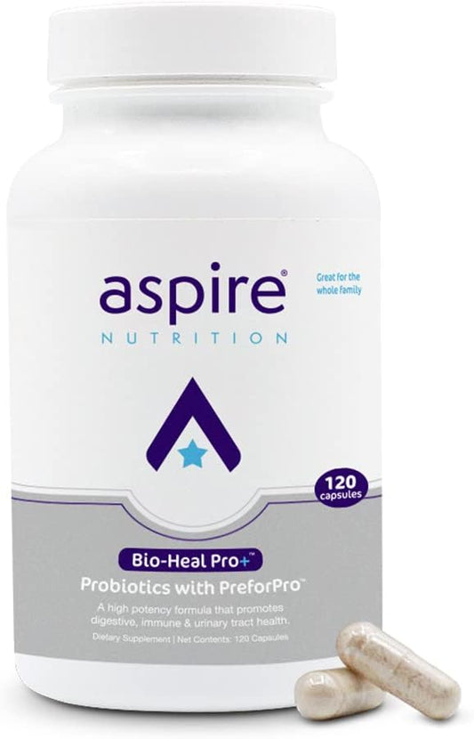 Bio-Heal Pro+ Probiotic 6-in-1 Capsules Supplement for Women, Men, and Kids, Restore Natural Digestive Balance for Gut and Colon Health, Detox Boosts Immune Defense and Reduces Inflammation-SeraviaPure