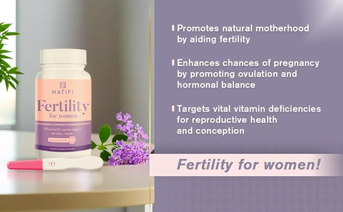 (2 Bottles Fertility Prenatal Vitamins Regulate Cycles Balance Hormones, Aid Ovulation. Conception Multivitamin for Women. 60 Caps Folic Acid, Myo Inositol, Vitex-SeraviaPure
