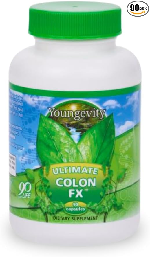 Ultimate Colon Fx Colon Cleansing - 90 Capsules (Pack of 1)-SeraviaPure