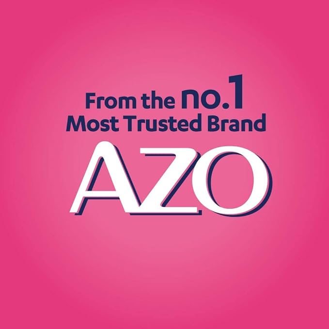 AZO Dual Protection, Urinary + Vaginal Support, Prebiotics and Probiotics for Women*, Starts Working Within 24 Hours, Non-GMO, 30 Count-SeraviaPure