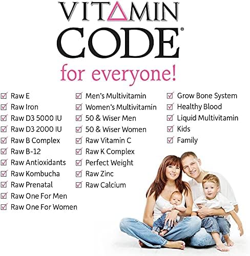 Garden of Life Vitamin Code Raw One Once Daily Multivitamin Capsules, Fruits, Veggies, Probiotics for Womens Health, Vegetarian, Gluten Free, 75 Count-SeraviaPure