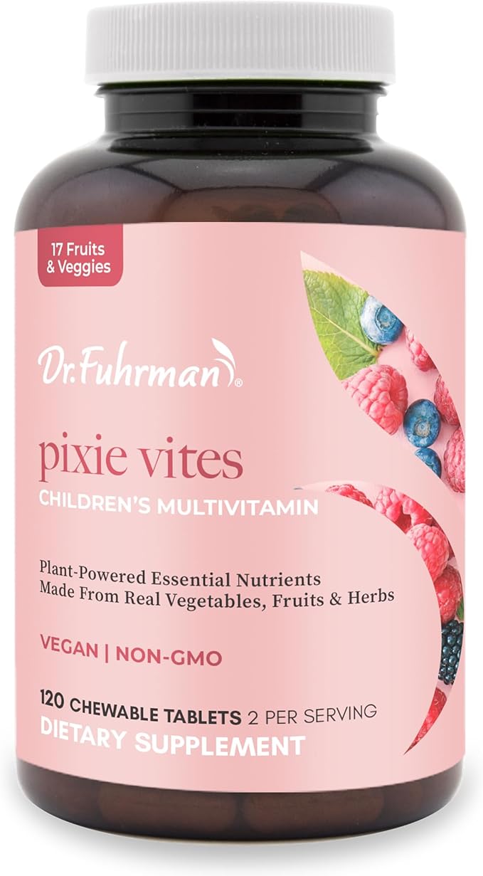 Dr. Fuhrman Pixie Vites Children's Chewable Multivitamin-SeraviaPure