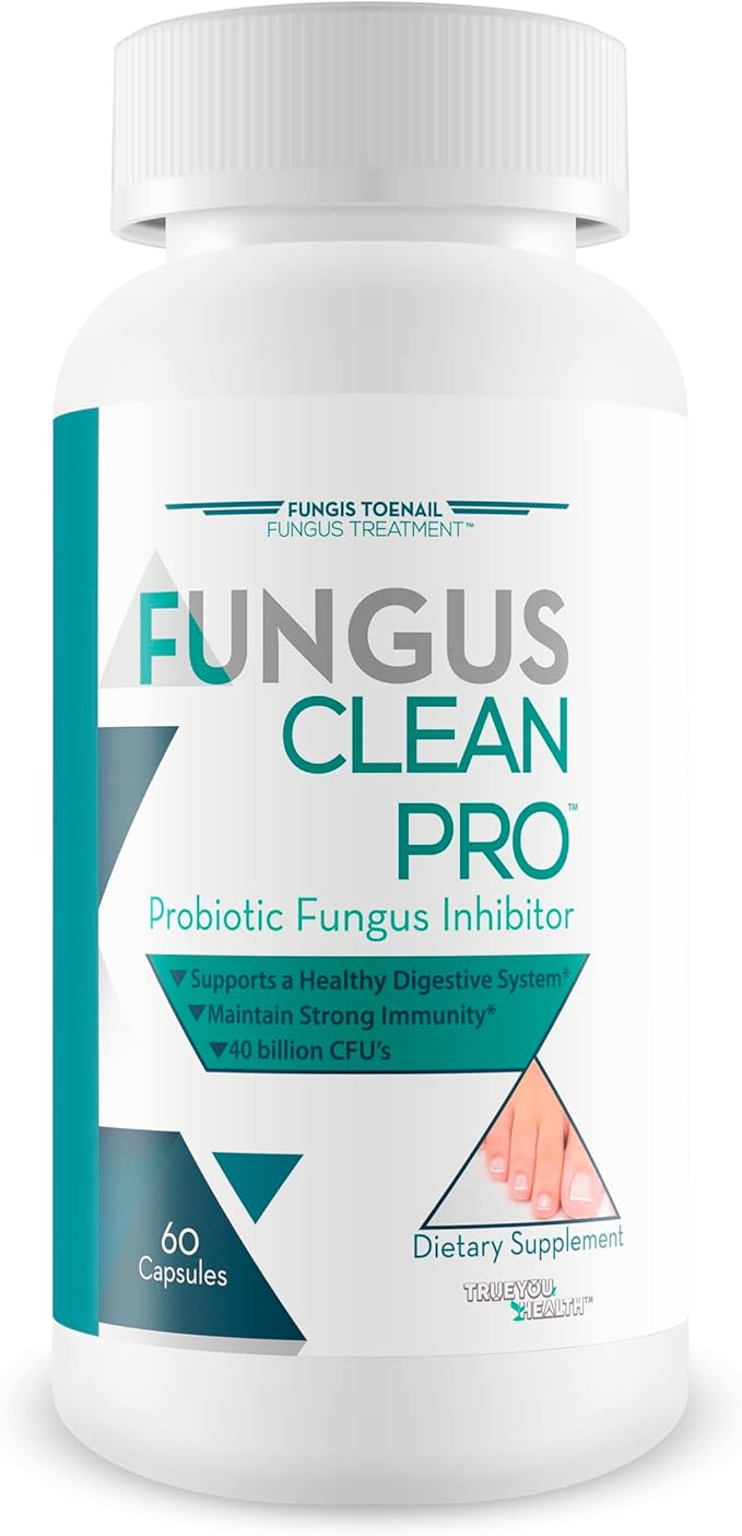 Fungus Clean Pro - Probiotic Fungus Inhibitor - Fight off fungus from the inside out with this powerful fungus defense probiotic - By Fungis Toenail Fungus Treatment - Protect your body from fungus-SeraviaPure