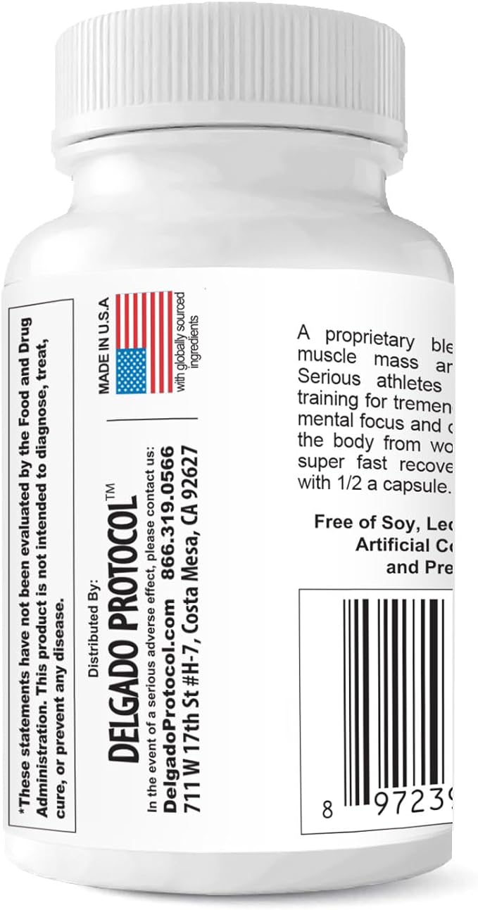 Power & Speed - 30 Capsules - Focus & Energy Nootropic Supplement – Natural Brain Boost with Guarana, Green Tea, Lion’s Mane, Ashwagandha, Paraxanthine & American Ginseng