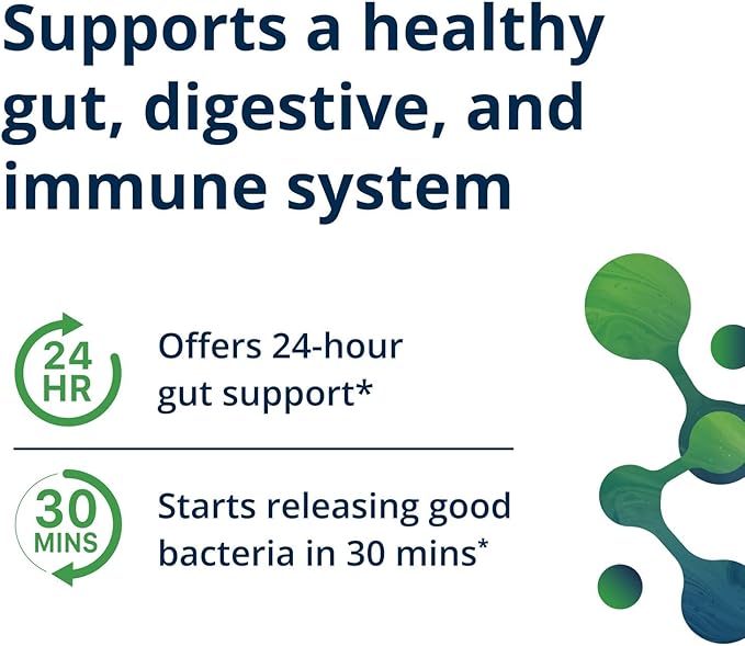 Metagenics UltraFlora Balance Probiotic - Shelf-Stable Daily Gut Health Supplement for Digestive & Immune Support* - Non-GMO & Gluten-Free - 120 Capsules