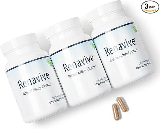 Natural Kidney Cleanse | Eliminate & Protect Against Stones | Flush Impurities & Clear System | Support Kidney Health & Function | Chanca Piedra, Celery & More | 60 Capsules - 3 Pack