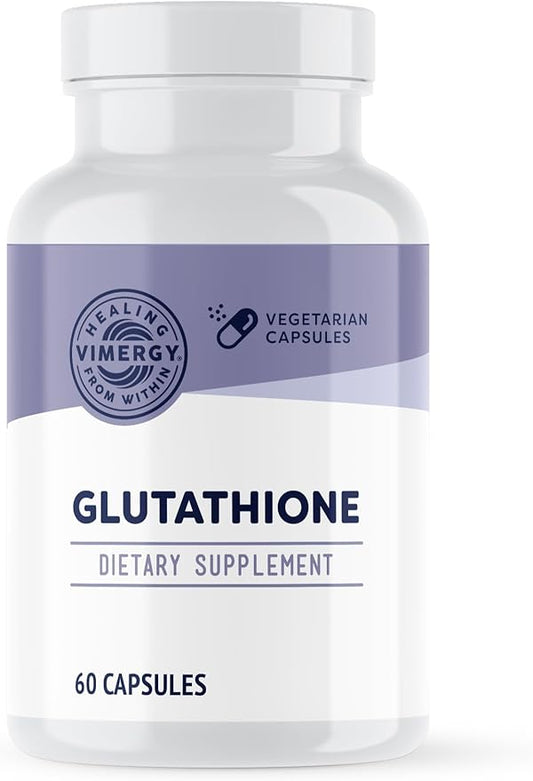 Vimergy Glutathione – Supports Liver Detox* – Superfood for Cellular Health & Antioxidant Support* – Kosher, Vegan & Gluten-Free – 60 Capsules-SeraviaPure