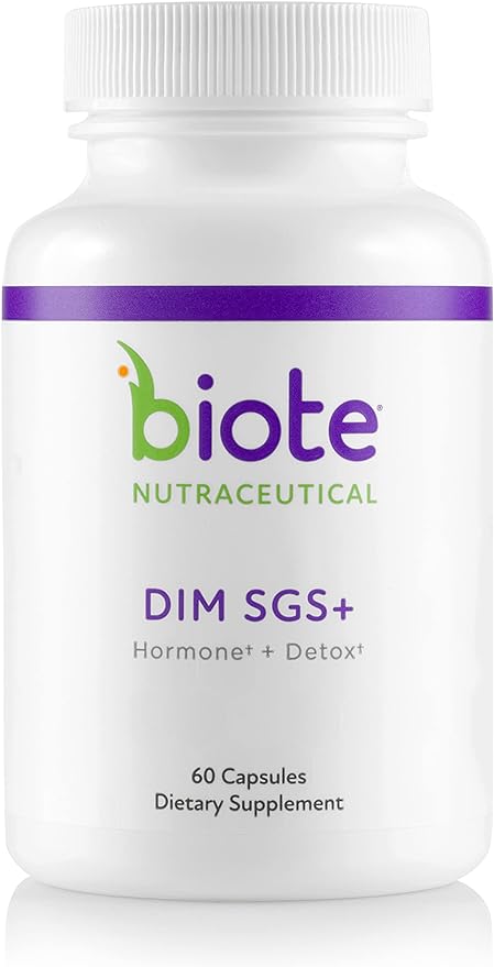 bioTE Nutraceuticals - DIM SGS + - Hormone + Detox (60 Capsules)-SeraviaPure