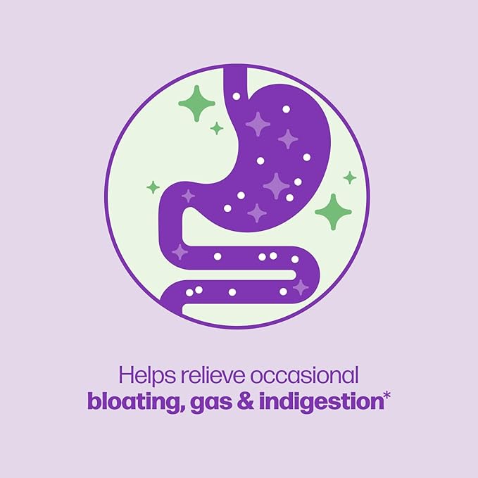 Culturelle Bloating & Gas Defense, Digestive Enzymes & Probiotics for Digestive Health, 30 Capsules, Supports Occasional Indigestion & Discomfort (Pack of 2)-SeraviaPure