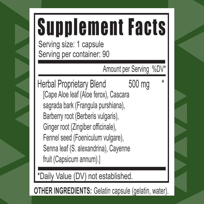 Ultimate Colon Fx Colon Cleansing - 90 Capsules (Pack of 1)-SeraviaPure