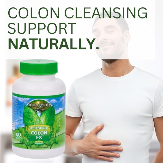 Ultimate Colon Fx Colon Cleansing - 90 Capsules (Pack of 1)-SeraviaPure