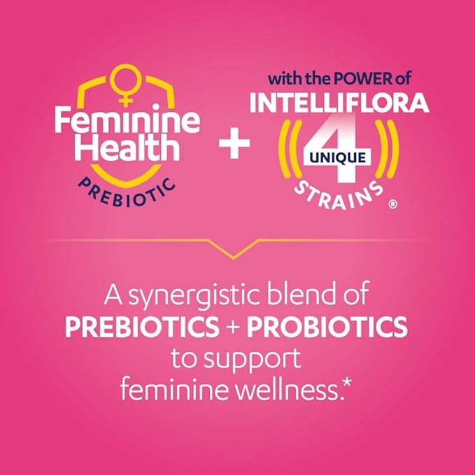 AZO Dual Protection, Urinary + Vaginal Support, Prebiotics and Probiotics for Women*, Starts Working Within 24 Hours, Non-GMO, 30 Count-SeraviaPure