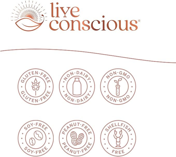 Live Conscious PRO45 Probiotics for Women & Men: Comprehensive Formula, 45 Billion CFU, 11 Strains, Dairy Free - w/Prebiotics and Probiotics - Promotes Immune & Gut Health - 30 Veggie Caps-SeraviaPure