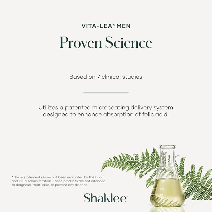 Shaklee - Vita-Lea® Men High Potency Multivitamin and Multimineral - Supports Heart, Immune, Bone, and Joint Health - Formulated for Men's Unique Needs - Includes Vitamin C, D, and E - 240 Tablets-SeraviaPure