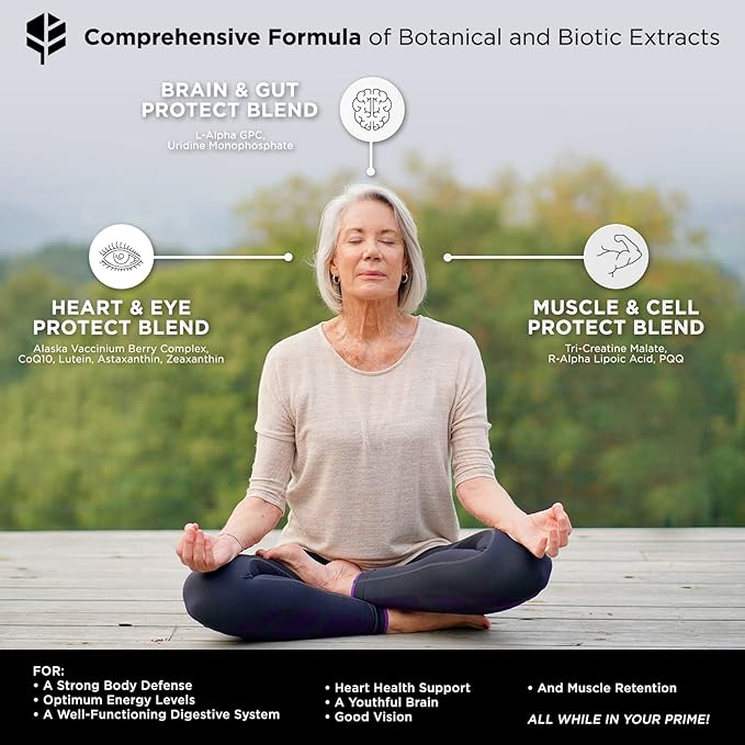 Whole Food Multivitamins for Adults & Seniors - Multivitamins for Women & Men - 2X a Day Adult Vitamins with Vitamin A, C & D3 - Natural & Sugar-Free | 60 Caps [30 Servings]-SeraviaPure
