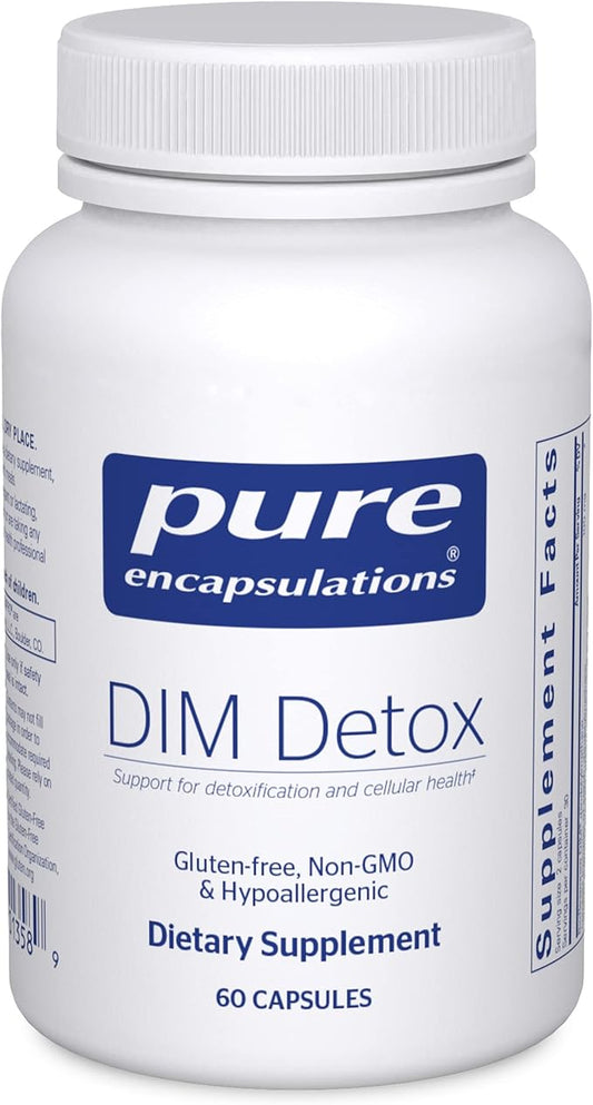 Pure Encapsulations DIM Detox | Supplement Support for Detoxification and Cellular Health* | 60 Capsules-SeraviaPure