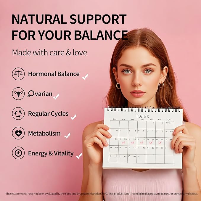 Inositol Supplement - Myo-Inositol & D-Chiro Inositol - 40:1 Ratio - Hormone Balance & Healthy Ovarian Support for Women - Vitamin B8-30 Day Supply-SeraviaPure