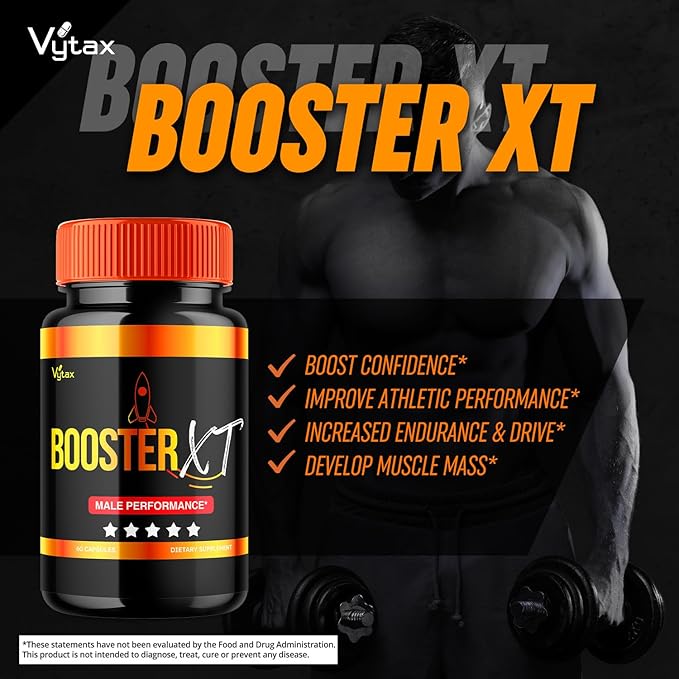(2 Pack) Booster XT for Men, Booster XT Capsules, Premium Formula Vitamin Supplement Support Energy Peak Performance, Multivitamin Pastillas Capsulas BoosterXT Boost XL (120 Capsules)-SeraviaPure