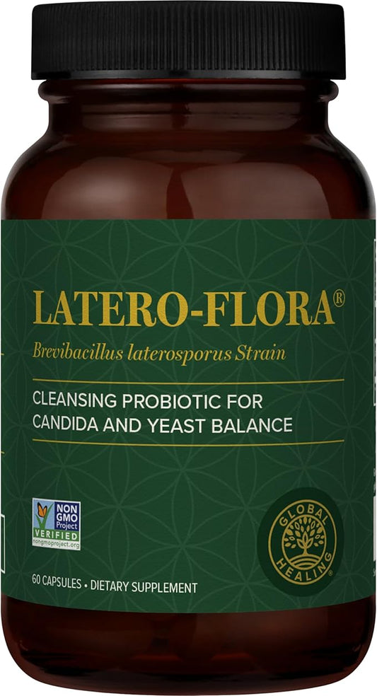 Latero-Flora Probiotic 60 count by Global Healing Center-SeraviaPure