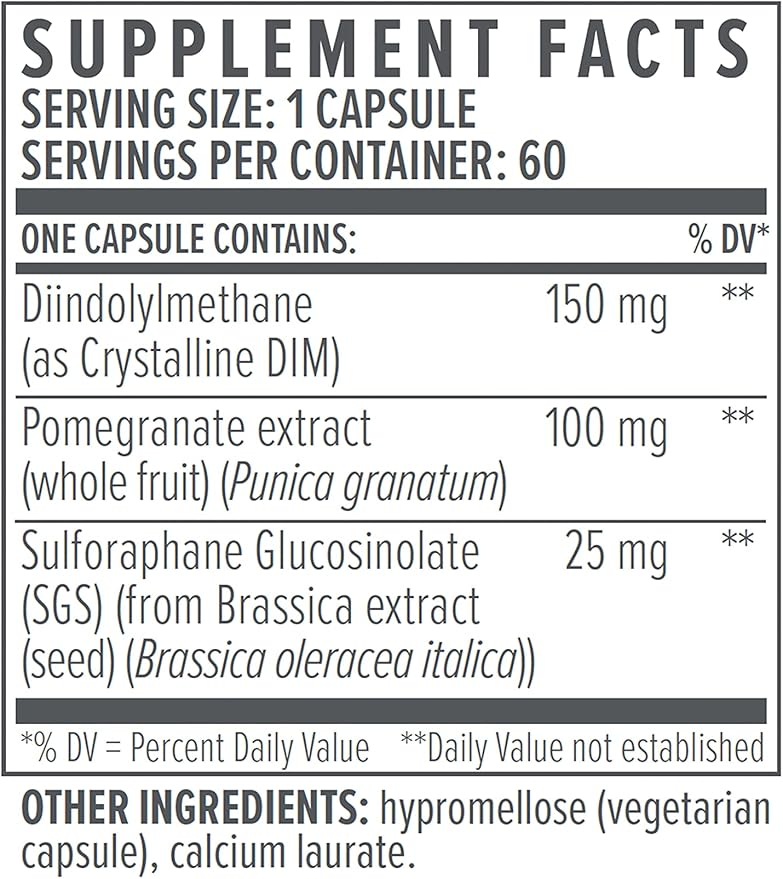 bioTE Nutraceuticals - DIM SGS + - Hormone + Detox (60 Capsules)-SeraviaPure