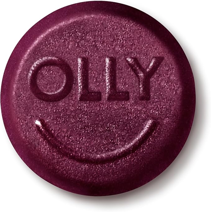OLLY Extra Strength Sleep Gummy, 5 mg Melatonin, L-Theanine, Chamomile, Lemon Balm, Sleep Aid, BlackBerry - 50 Count-SeraviaPure